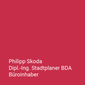 Philipp Skoda Dipl.-Ing. Stadtplaner BDA Büroinhaber