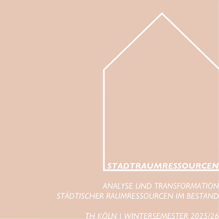 Logo Wahlmodul StadtRaumRessourcen an der TH Köln im Wintersemester 2025