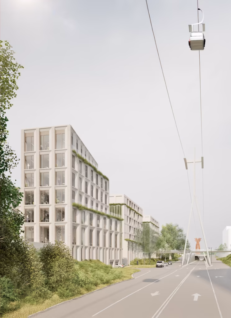 Visualisierung Franz-Josef-Strauß-Allee