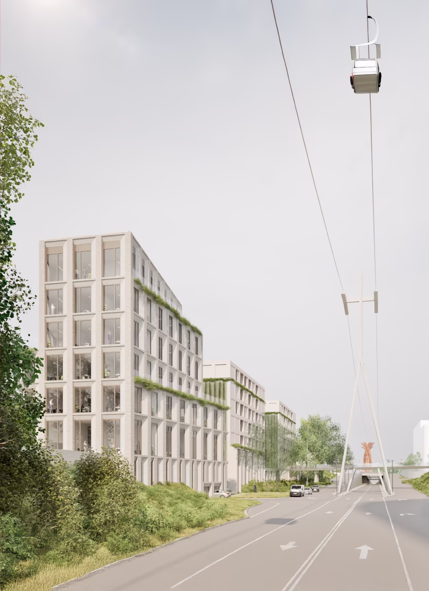 Visualisierung Franz-Josef-Strauß-Allee