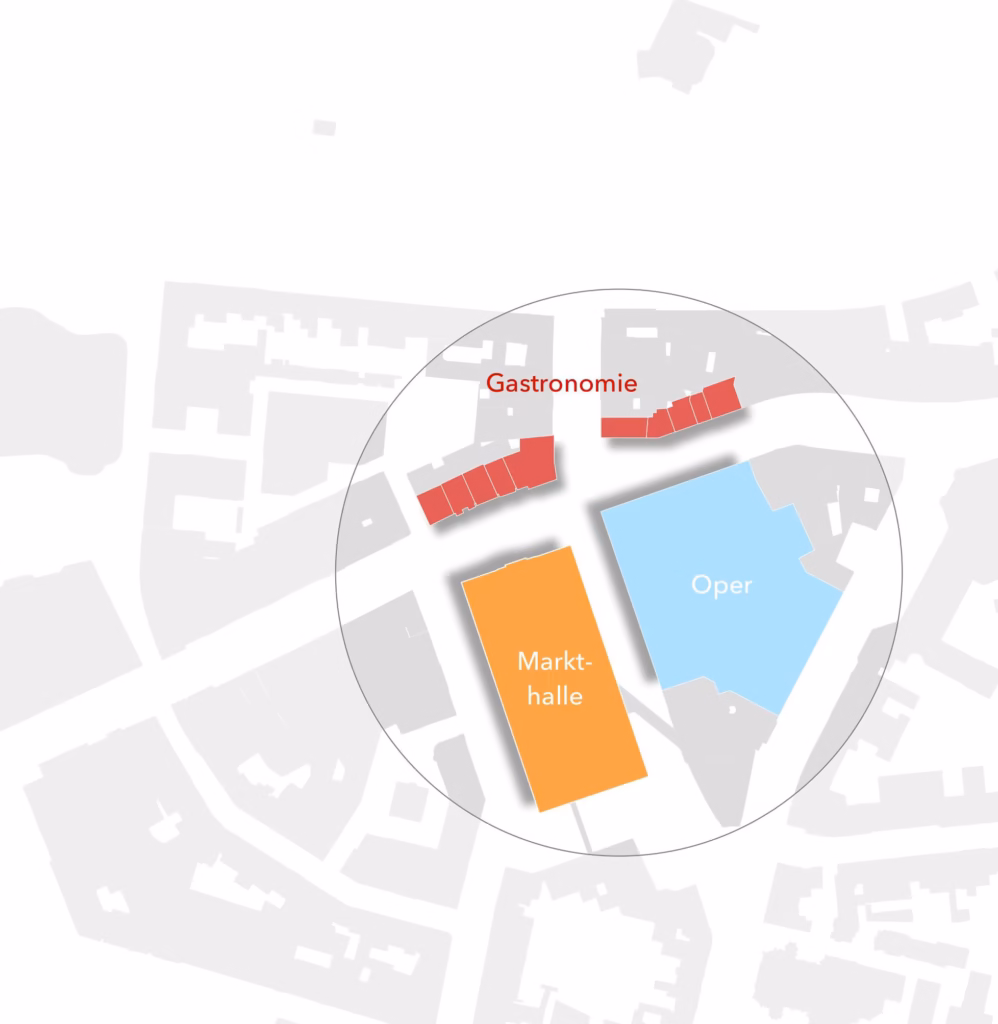 Leitidee Opernquartier Standort Am Wehrhahn