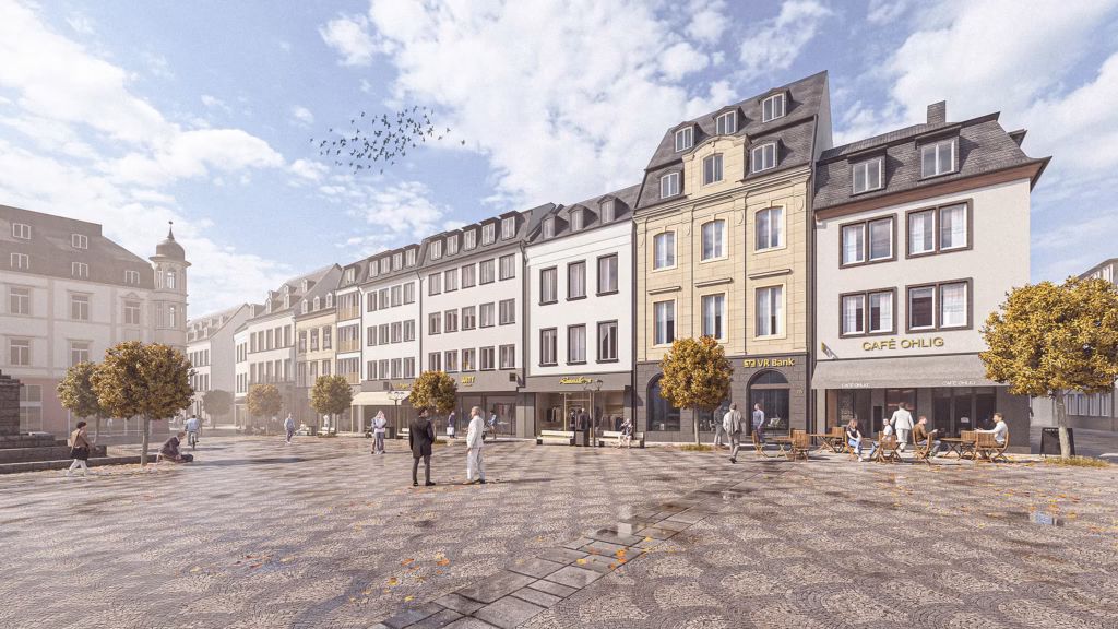 Visualisierung Marktplatz