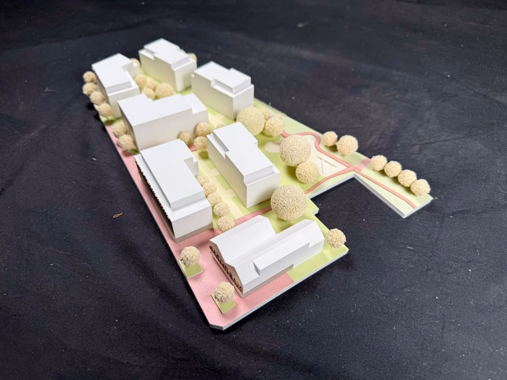 Neues Quartier Gartenstraße Bonn-Beuel: Modellfoto