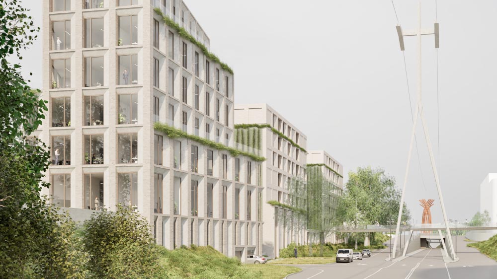Visualisierung Franz-Josef-Strauß-Allee