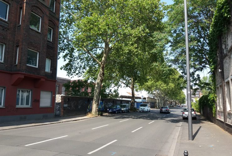 Lindgens-Areal Köln-Mülheim - Foto Deutz-Mülheimer Straße