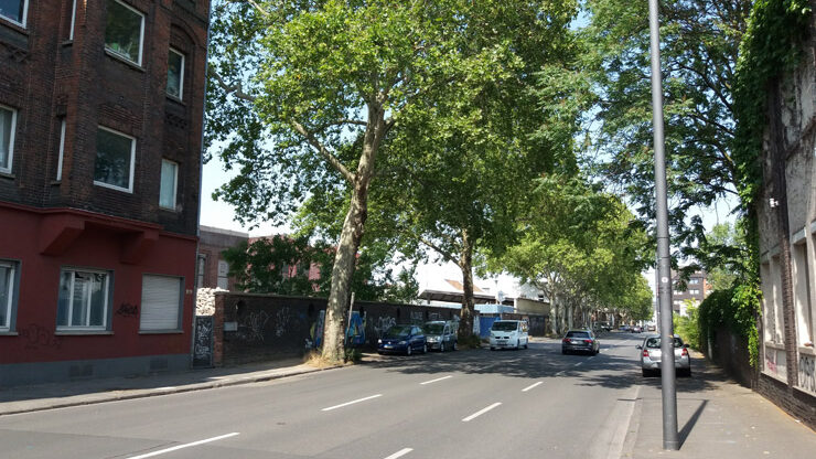 Lindgens-Areal Köln-Mülheim - Foto Deutz-Mülheimer Straße