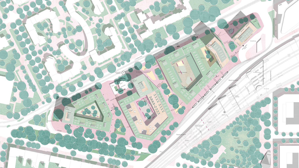 ULAP-Quartier: Lageplan Phase 3