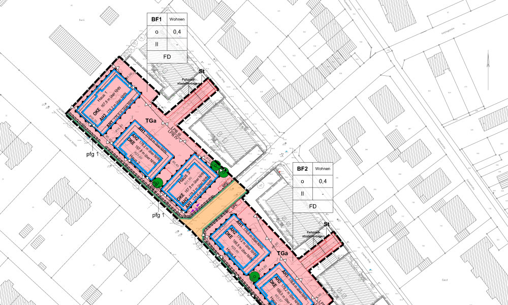 Bebauungsplanvorentwurf Dreeser Weg - Aachener Straße