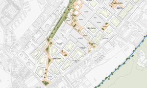 Titelbild Aachener Mosaik: Ausschnitt Lageplan